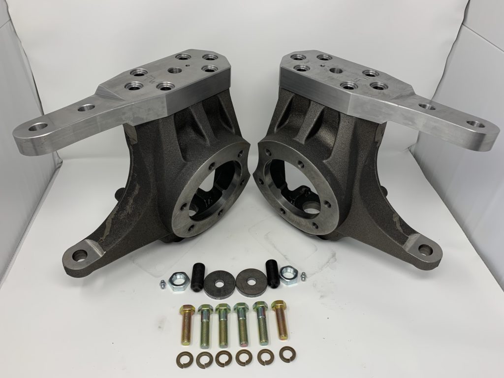 AFW Kingpin Dana 60 Springless High Steer Arms for Solid Axle Dana 60 Ball Joint To Kingpin Conversion